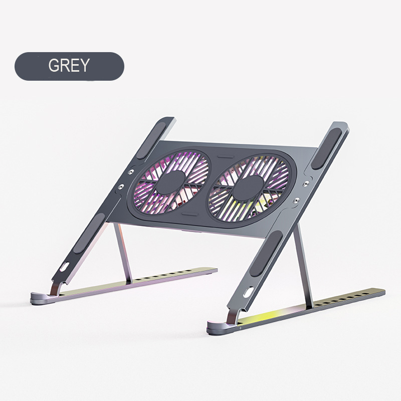 Notebook bracket Dual turbine cooling bracket